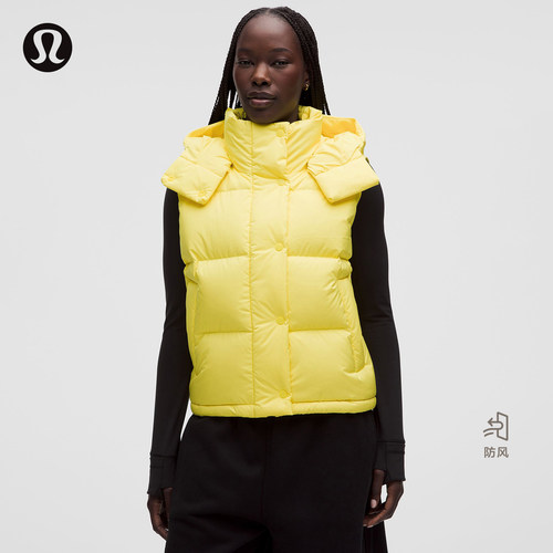 Wunder Puff™ 女士短款羽绒马甲 防风拒水丨lululemon丨LW4CO8S