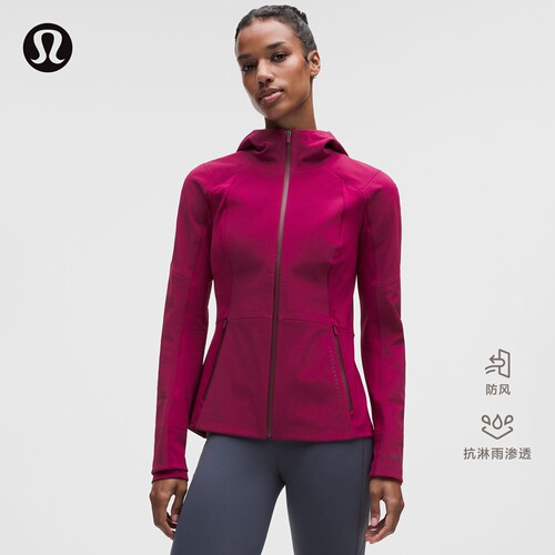 Cross Chill 女士运动夹克 防风拒水丨lululemon丨LW4CEGS