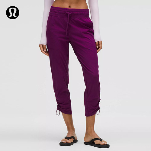 Dance Studio 女士中腰中长裤 拒水丨lululemon丨LW6CDQS