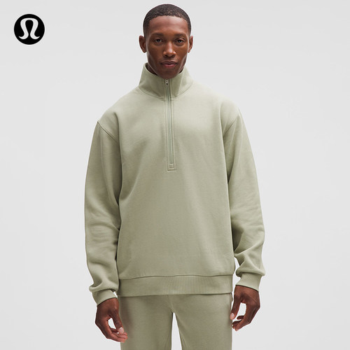 Steady State 男士半拉链卫衣*拉绒丨lululemon丨LM3FA9S