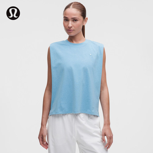 Relaxed-Fit 女士宽松剪裁运动背心 *饰边丨lululemon丨LW1GG9S