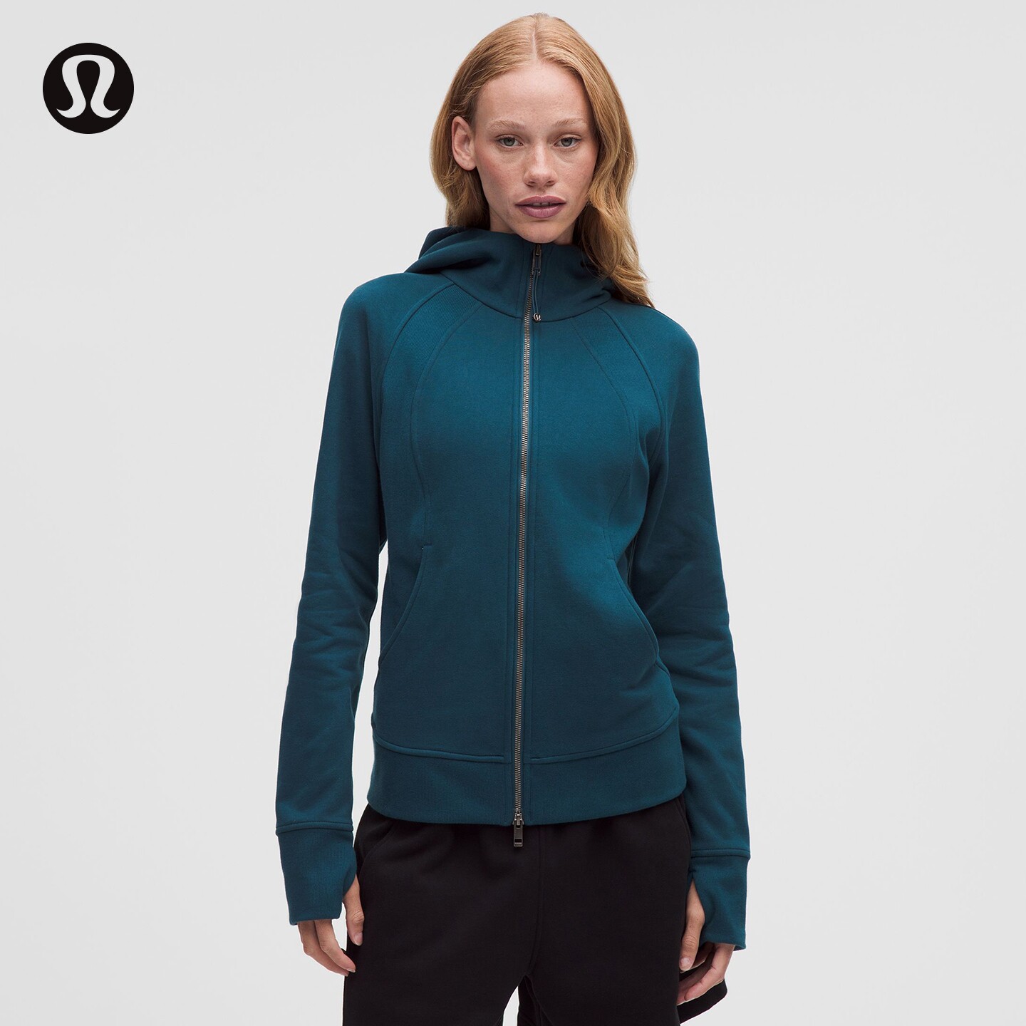 Scuba™ Evolve 女士经典剪裁拉链连帽衫丨lululemon丨LW3LH6S