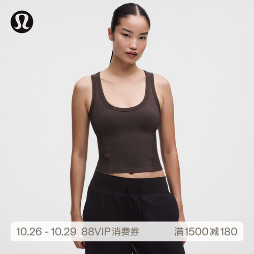 Smooth and Ribbed Nulu女士运动背心 芯吸丨lululemon丨LW1FI7S