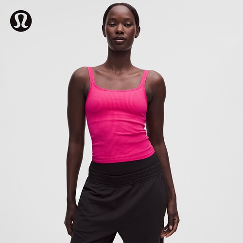 Ebb to Street 女士前后U领短款运动背心B/C丨lululemon丨LW1ERWS
