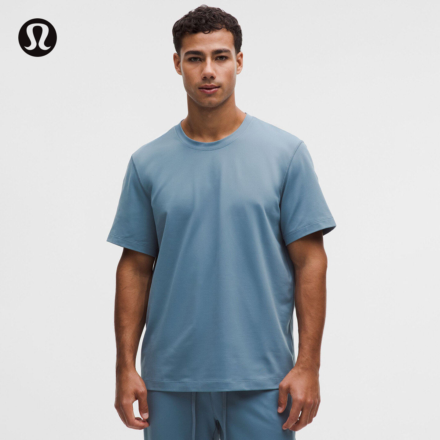 Soft Jersey 男士短袖针织衫 芯吸丨lululemon丨LM3F43S图片