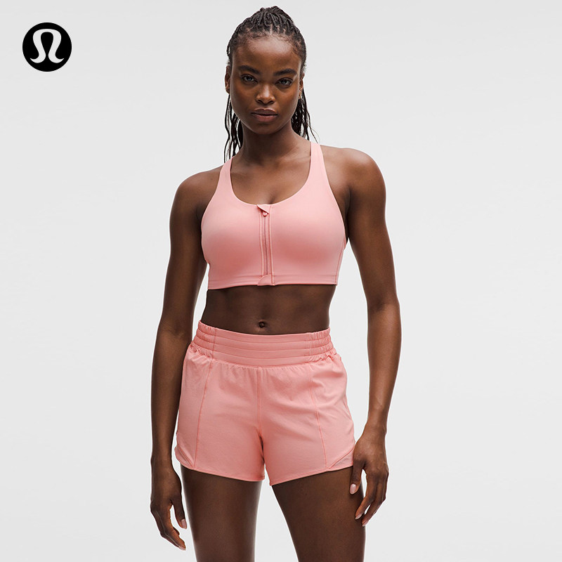 Energy女士高度支撑前拉链运动内衣丨lululemon丨LW2DXHS