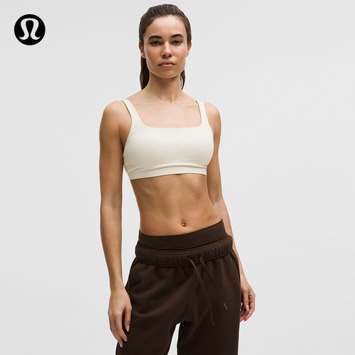 FlexyFlex 女士方领口运动内衣 速干芯吸丨lululemon丨LW2EUCS