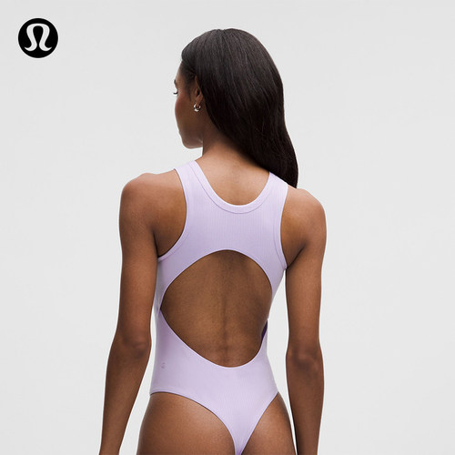 Stretch Cotton 女士高领口背部开口连体衣丨lululemon丨LW1FKSS