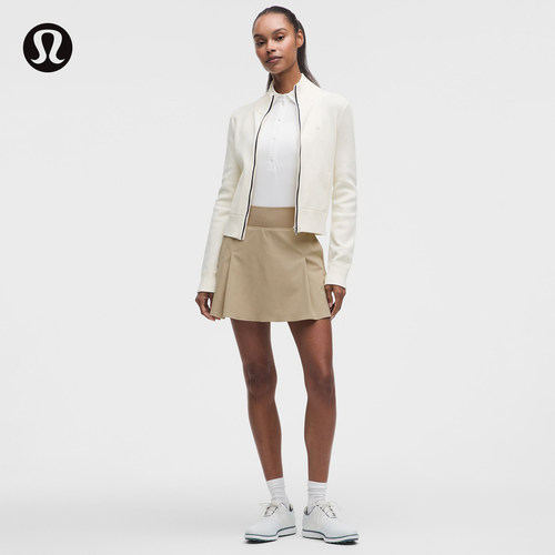 Top-Stitched 女士高尔夫明线褶饰短裙丨lululemon丨LW8AYSS