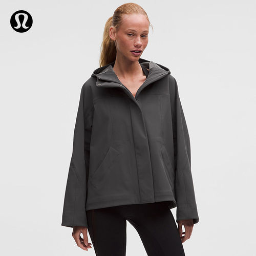 RepelShell 女士背部抽绳功能型外套丨lululemon丨LW4CB3S