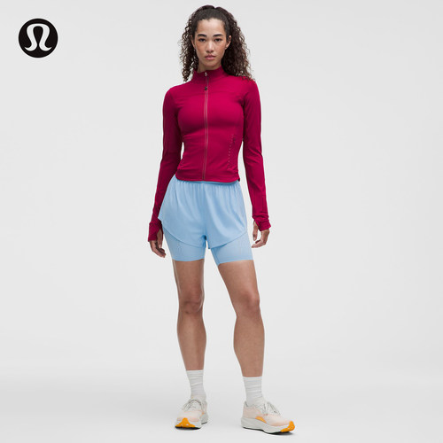Sleek 女士跑步开孔设计二合一短裤丨lululemon丨LW7DW5S