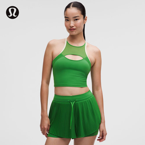 Ace Advantage 女士网球网面拼接背心丨lululemon丨LW1GK6S