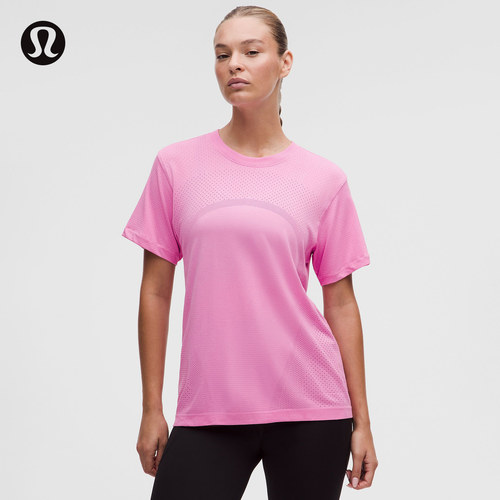 Swiftly Relaxed女士运动短袖 T 恤 *徽标款丨lululemon丨LW3KHJS
