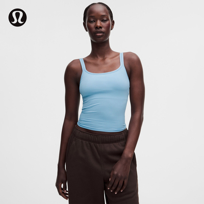 Ebb to Street女士前后U领短款运动背心 B/C丨lululemon丨LW1ERWS
