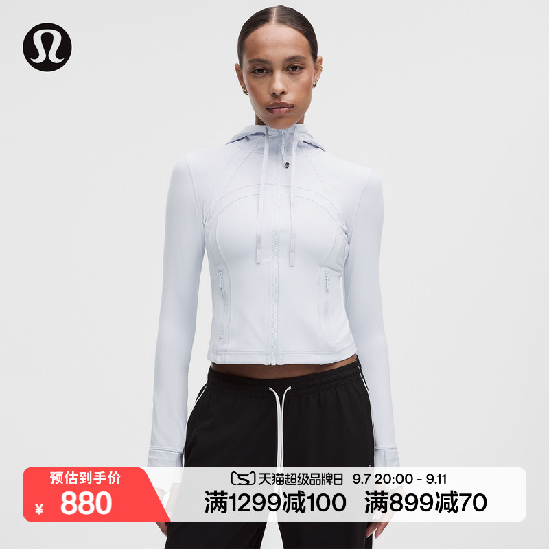 Define 女士短款连帽夹克 *Nulu™丨lululemon丨LW3JDIS图片