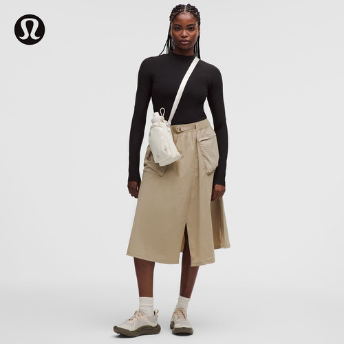 2-in-1女士徒步二合一工装中长裙 防风拒水丨lululemon丨LW8AO8S