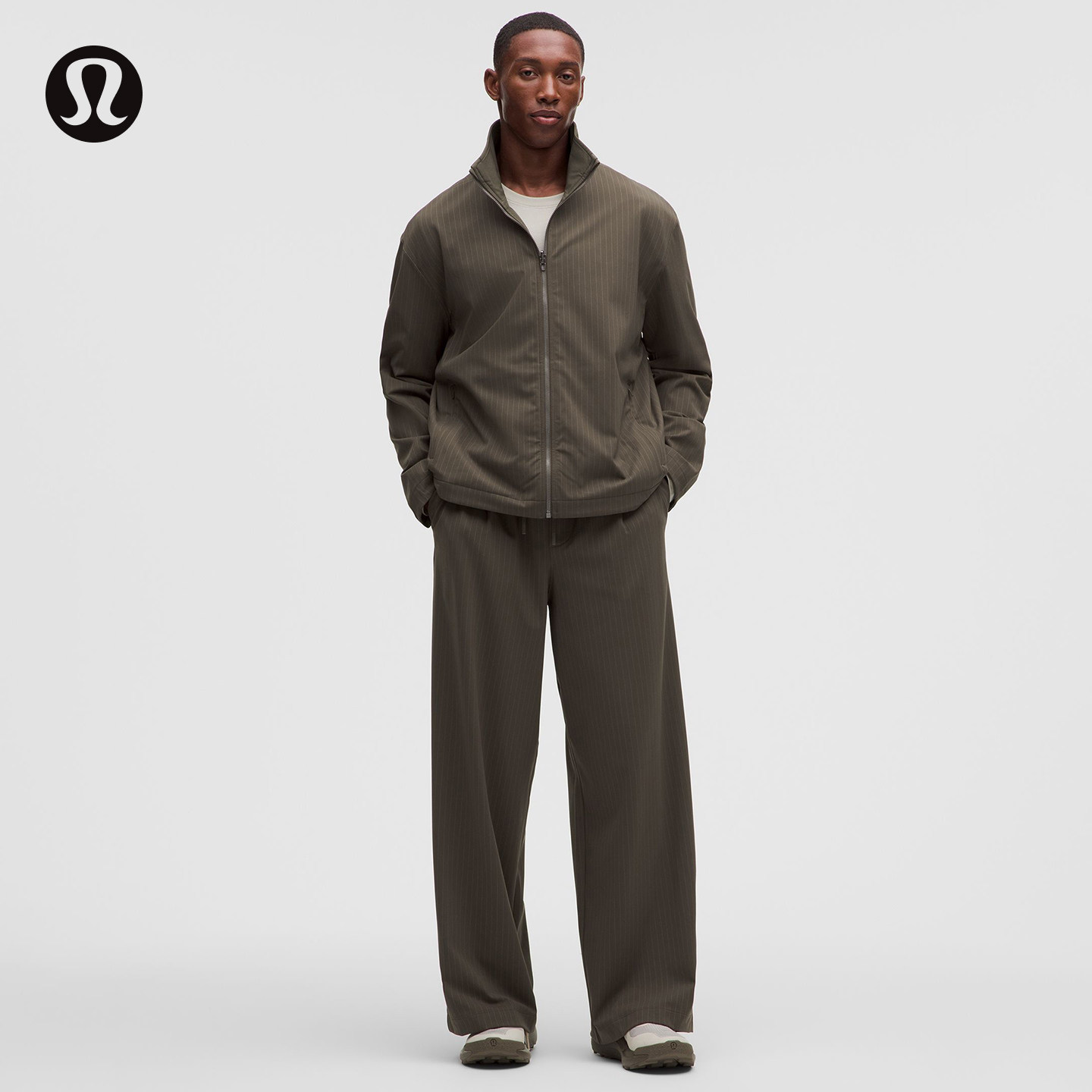 Luxtreme™ 男士褶饰阔腿裤丨lululemon丨LM5BU5S图片