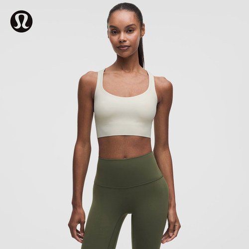 FlexyFlex女士瑜伽交叉肩带长款内衣A-C速干丨lululemon丨LW2EYLS