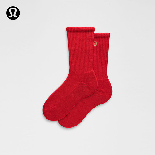 Daily Essential 中筒袜 *新年款丨lululemon丨LU9DKES