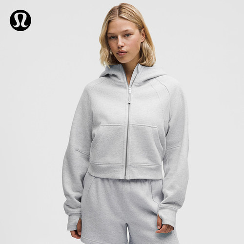 Scuba 女士超宽松款拉链连帽衫*拉绒丨lululemon丨LW3HTMS