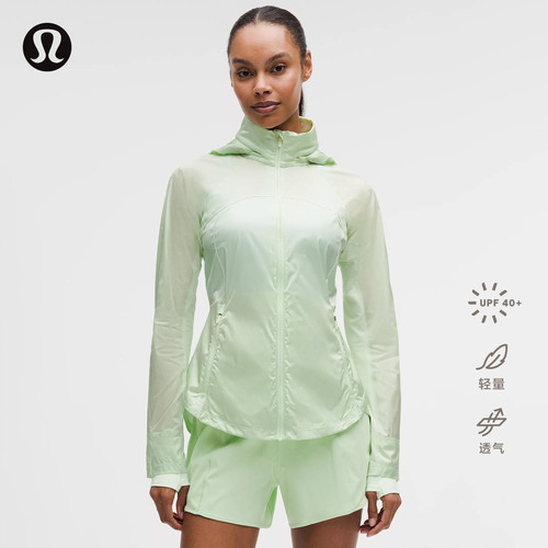 Goal Smasher 女士运动夹克 防晒芯吸丨lululemon丨LW4CGBS