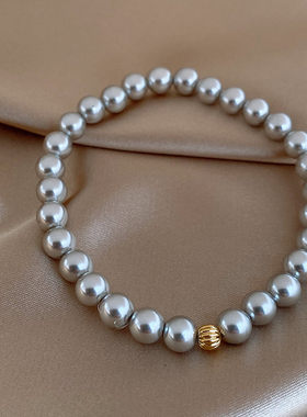 轻奢高级感小众精致珍珠手链