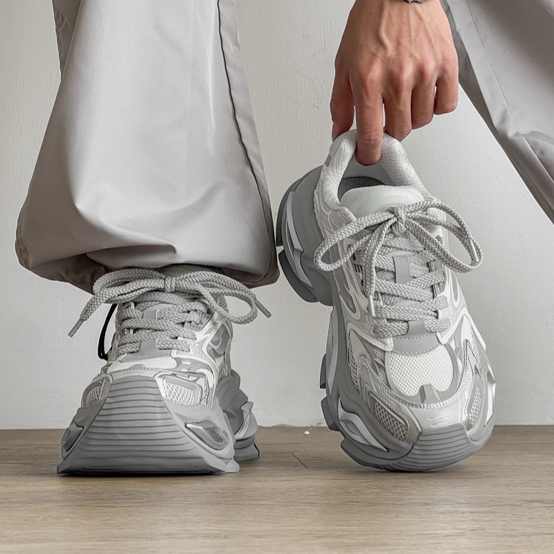 异瞳猫眼老爹鞋网面运动休闲鞋