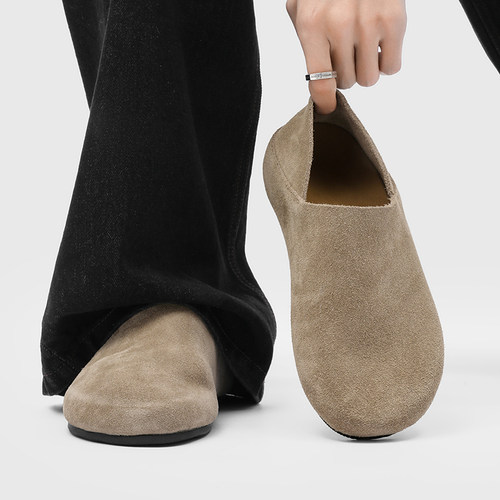 全包勃肯鞋一脚蹬懒人复古穆勒鞋