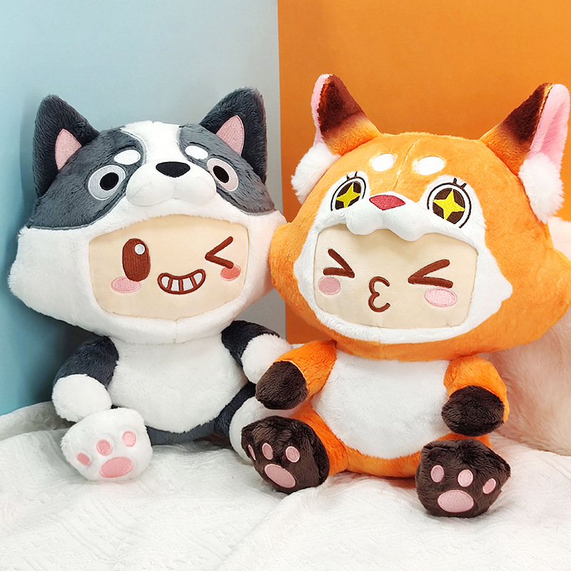 元梦之星毛绒解压捏捏乐好好鸭小红狐公仔挂件玩偶创意儿童小玩具