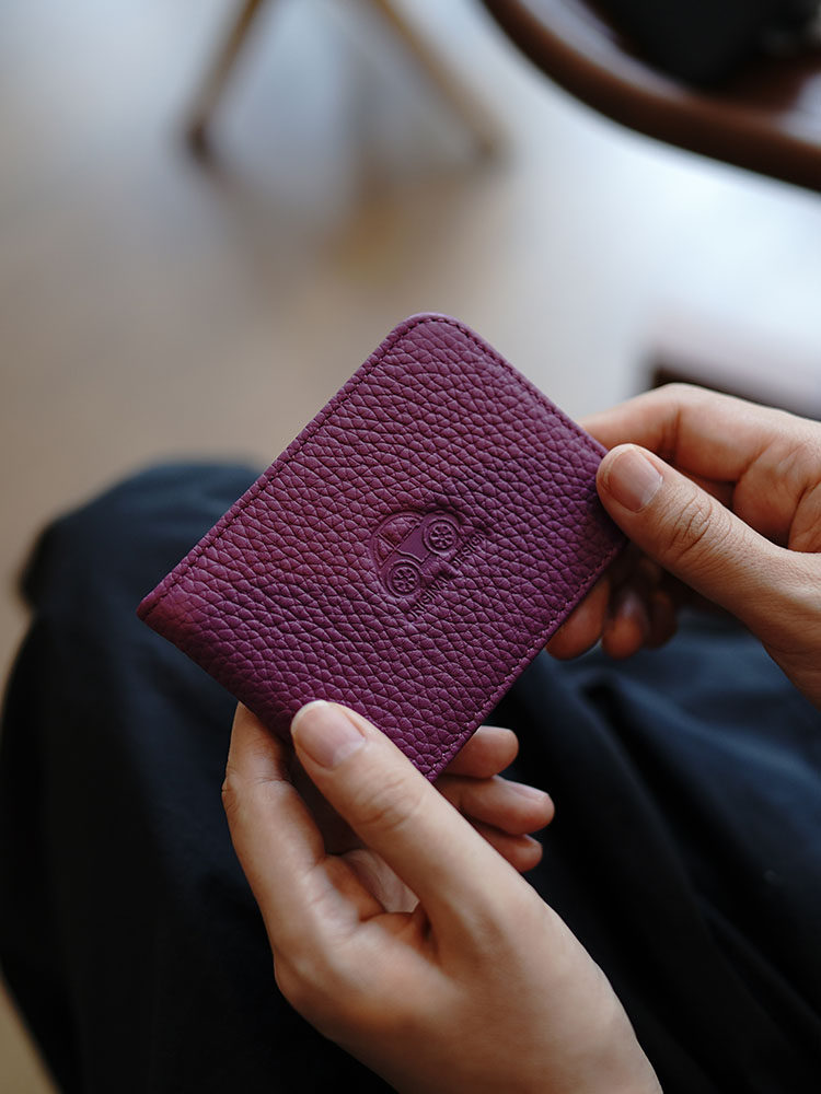 Cute first-layer cowhide car genuine leather driver's license case, ultra-thin driver's license holder, ID card case thumbnail 5
