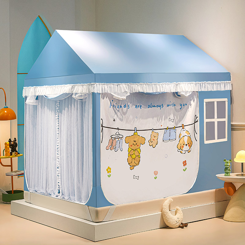 定做全底回底蚊帐通用辅助防摔