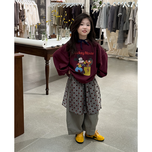 2026春季女童韩版屁帘弯刀裙裤儿童洋气时髦休闲裤童装春装裤子潮