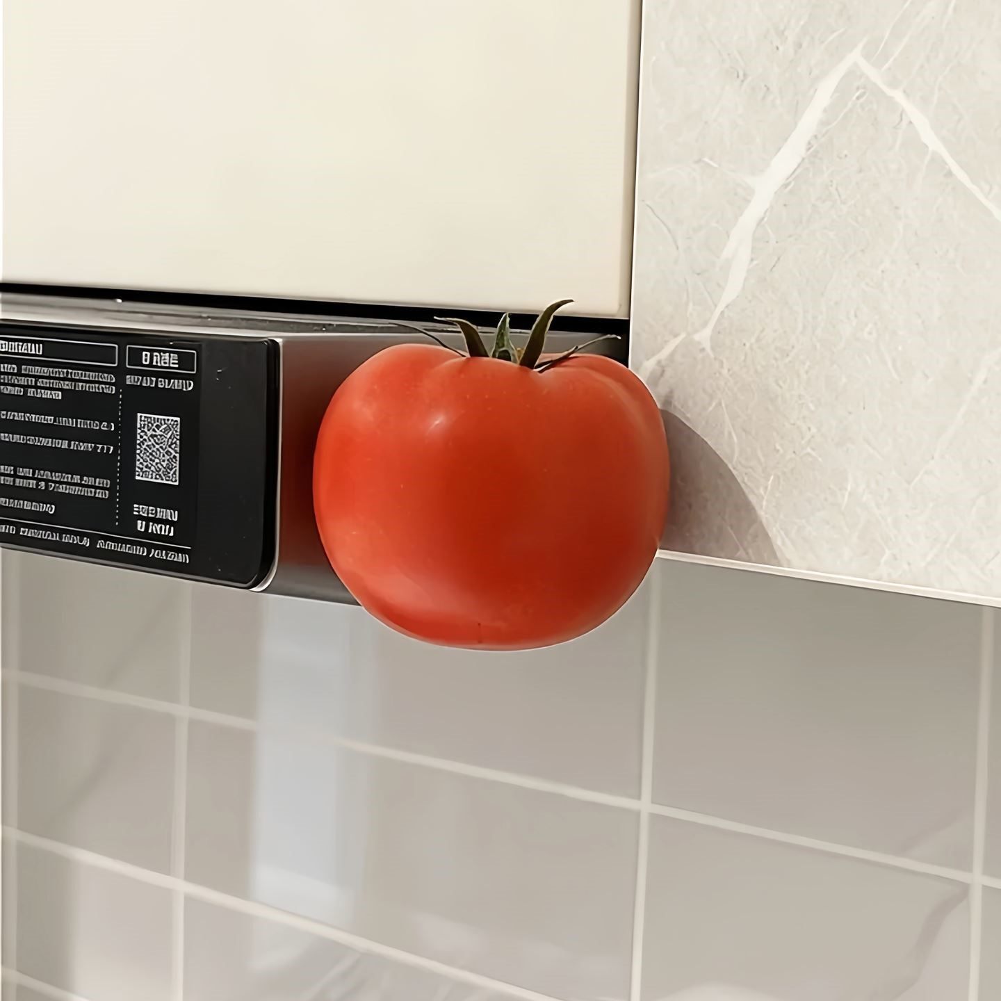 番茄抽油烟机仿真冰箱贴厨房磁贴装饰2.1元