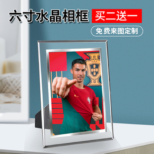 罗纳尔多C罗周边同款海报明信片小卡片照片相框摆台挂件节日定制