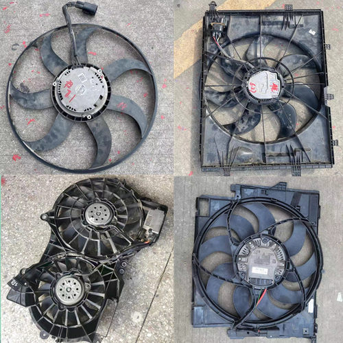 适用奔驰 ML350 GL400 GL450 GL550 GL320冷却电子扇电机模块拆车