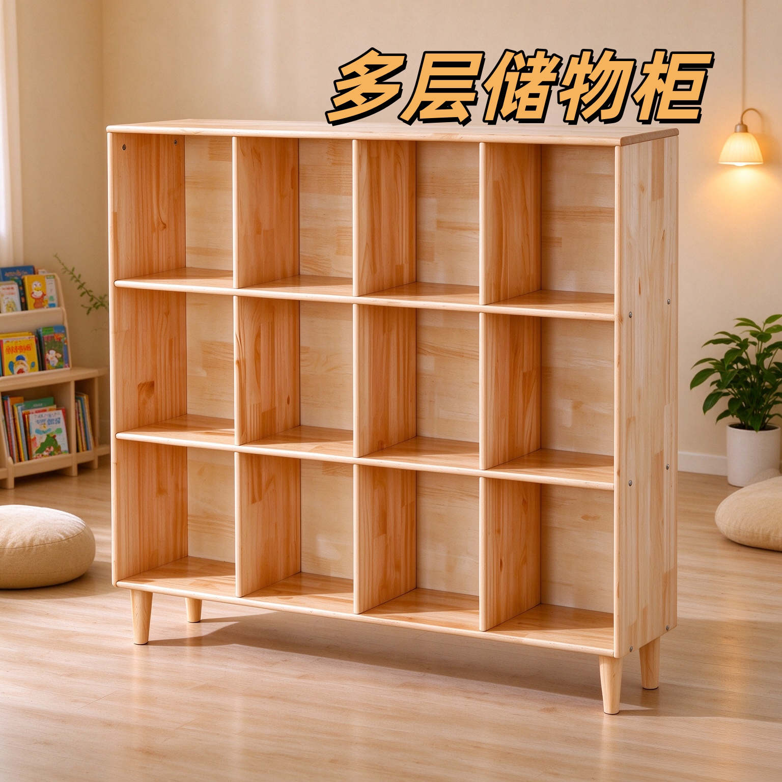 收纳柜储物柜收纳柜箱储物柜家用储物柜多层收纳柜一体靠墙
