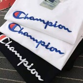 刺绣纯棉短袖 t恤男女同款 大码 短袖 亲肤夏情侣装 新款 半袖 T恤男夏季