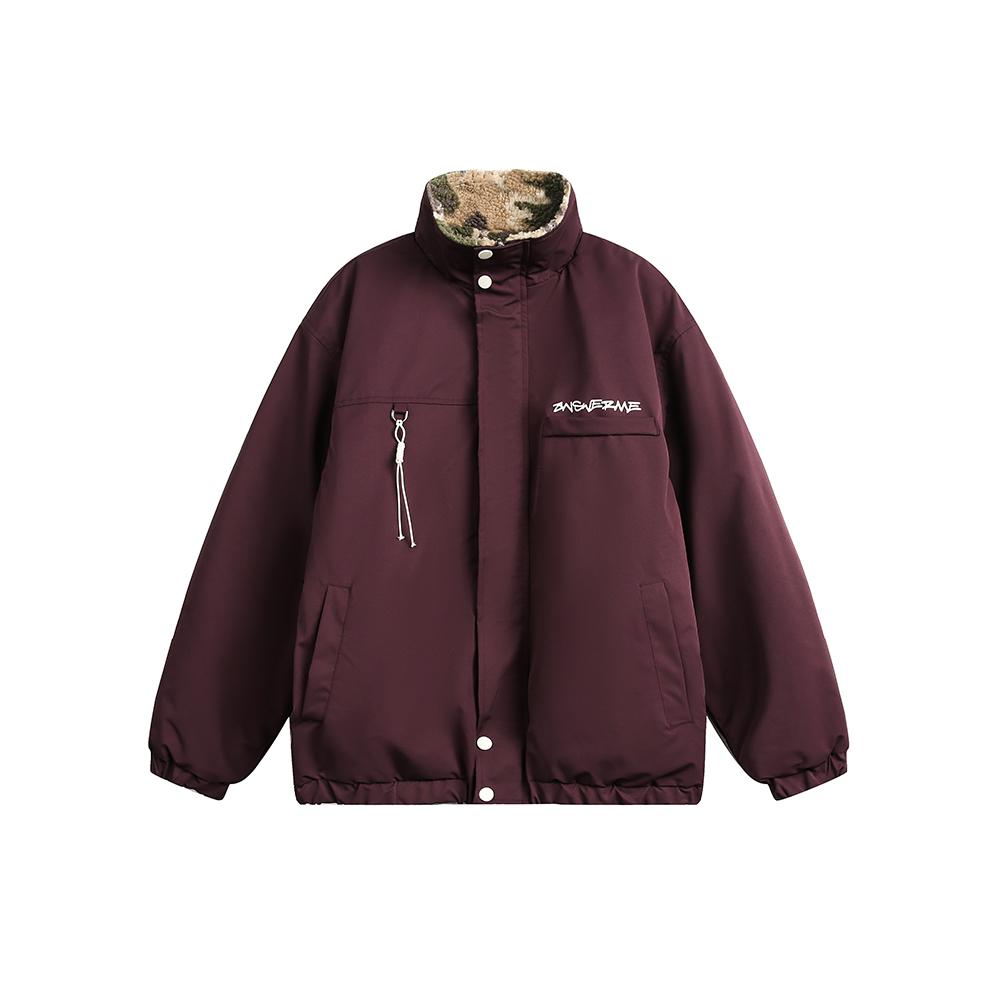 ANSWER ME 391 白底图 MY147 冬季两面穿迷彩棉服夹克 P190图片