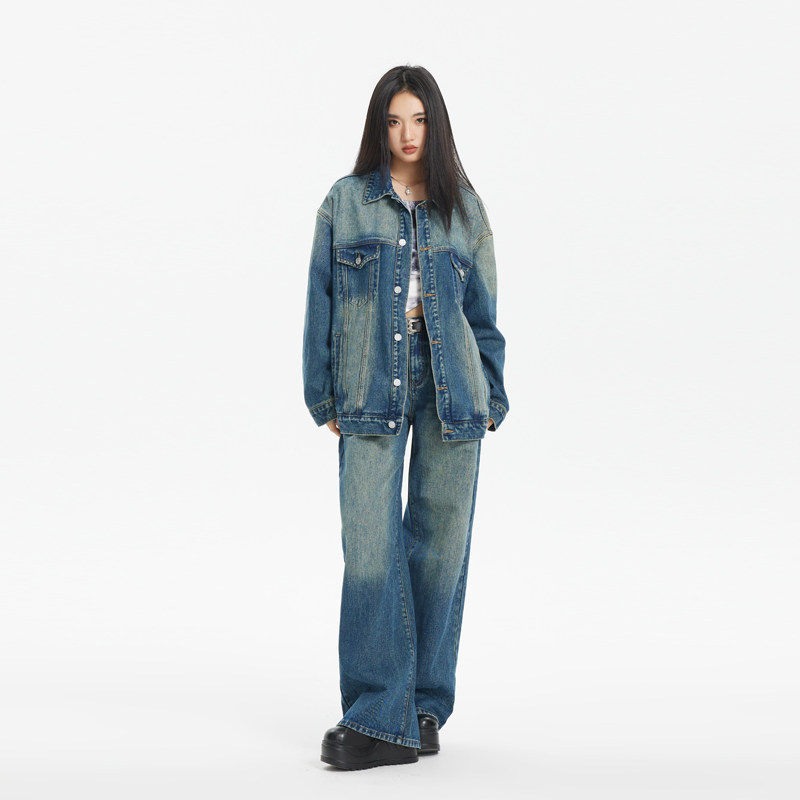 ANSWERME模特图K352春装女装牛仔裤P110，女装牛仔裤，新杭派391(FUSEEHO 391)