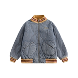 模特图MY129冬季牛仔夹克棉服P215控265，男装棉衣，新杭派391(FUSEEHO 391)