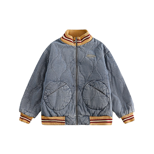 模特图 MY129 冬季牛仔夹克棉服 P215 控265图片