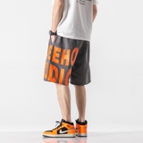 模特图K219桃皮绒短裤P50，男装休闲裤，新杭派391(FUSEEHO 391)