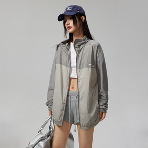 ANSWER ME 391 模特图 FS012 夏季时尚撞色防晒服 P105图片