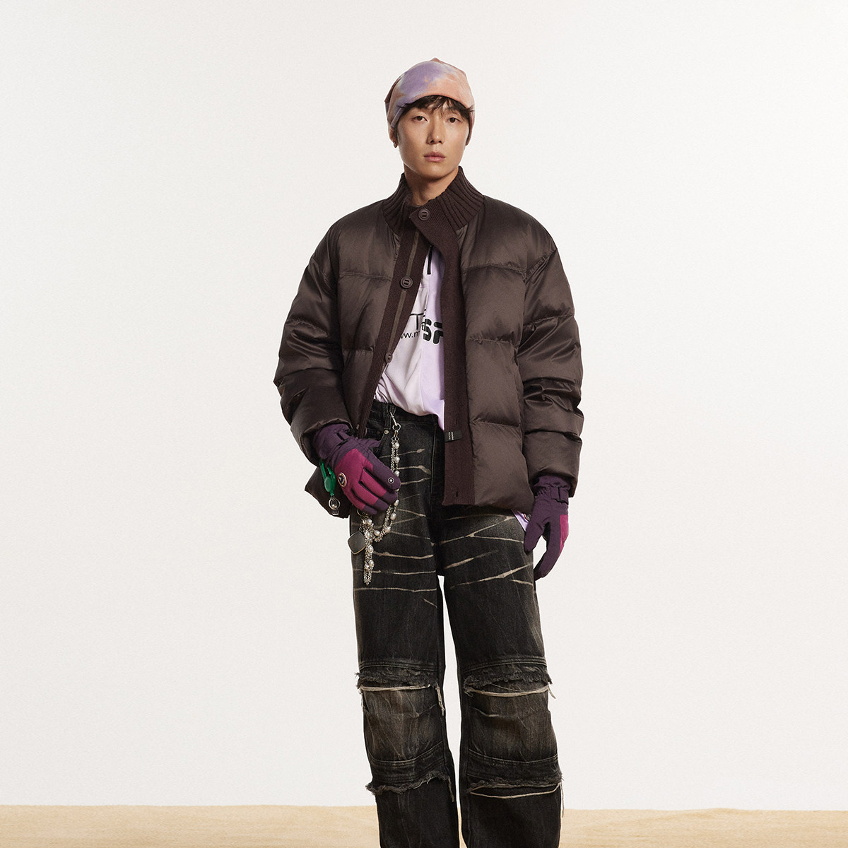 ANSWERME391模特图YR817冬季羽绒服P415，男装羽绒服，新杭派391(FUSEEHO 391)