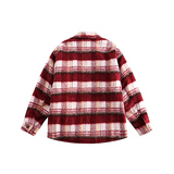 白底图MY128冬季毛呢格纹棉服P200控255，男装棉衣，新杭派391(FUSEEHO 391)