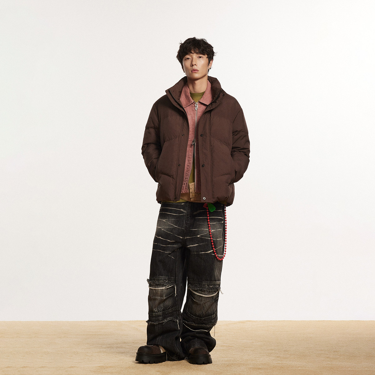 ANSWER ME 391 模特图 YR28801 冬季羽绒服 P340图片
