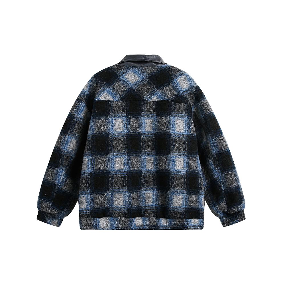 ANSWERME391白底图MY138冬季格纹棉服P215,男装棉衣,新杭派391(FUSEEHO 391)