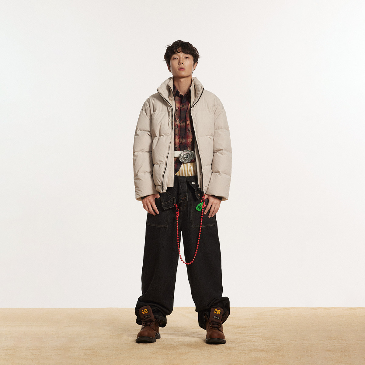 ANSWER ME 391 模特图 YR999 冬季羽绒服 P400图片