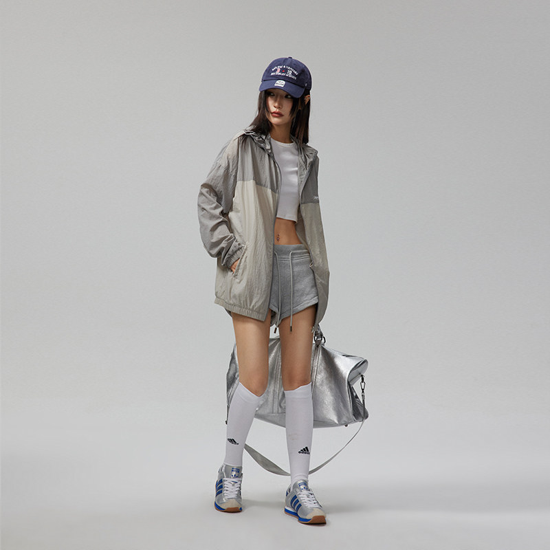 ANSWER ME 391 模特图 FS012 夏季时尚撞色防晒服 P105图片