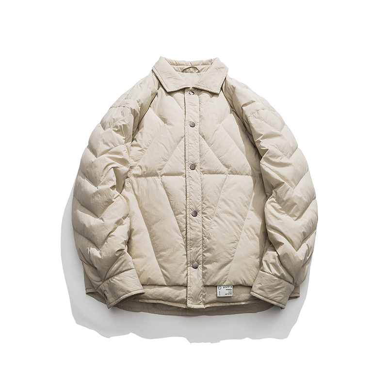 白底图YR801冬季基础绗线薄款羽绒服P210控278，男装羽绒服，新杭派391(FUSEEHO 391)